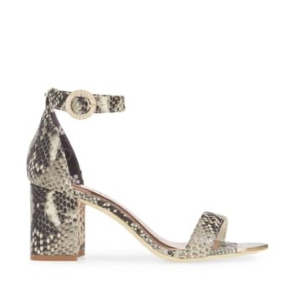 TED BAKER LONDON Manyap Snake Sandal Size 38 NEW NIB - Picture 4 of 15